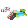 Tech Deck  Neon Mega Park X-Connect Creator, Prosarmosimo Glow-in-The-Dark Ramp Paketo Me 2 Blind Skateboard Fingerboards, 90+Temaxia